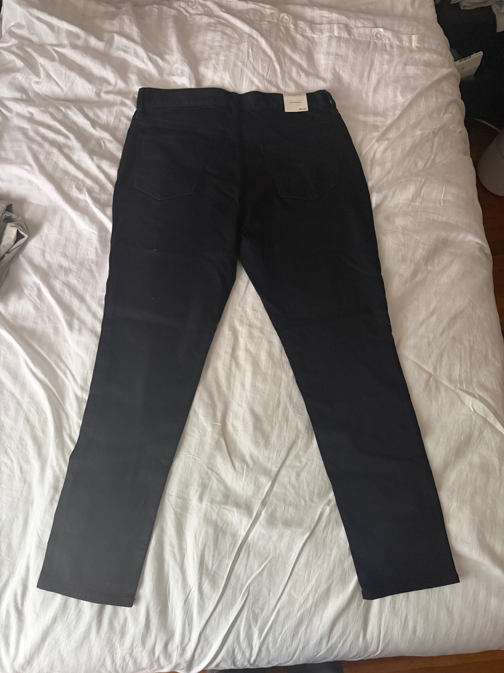 Banana Republic Black Slim Travel Jean Men